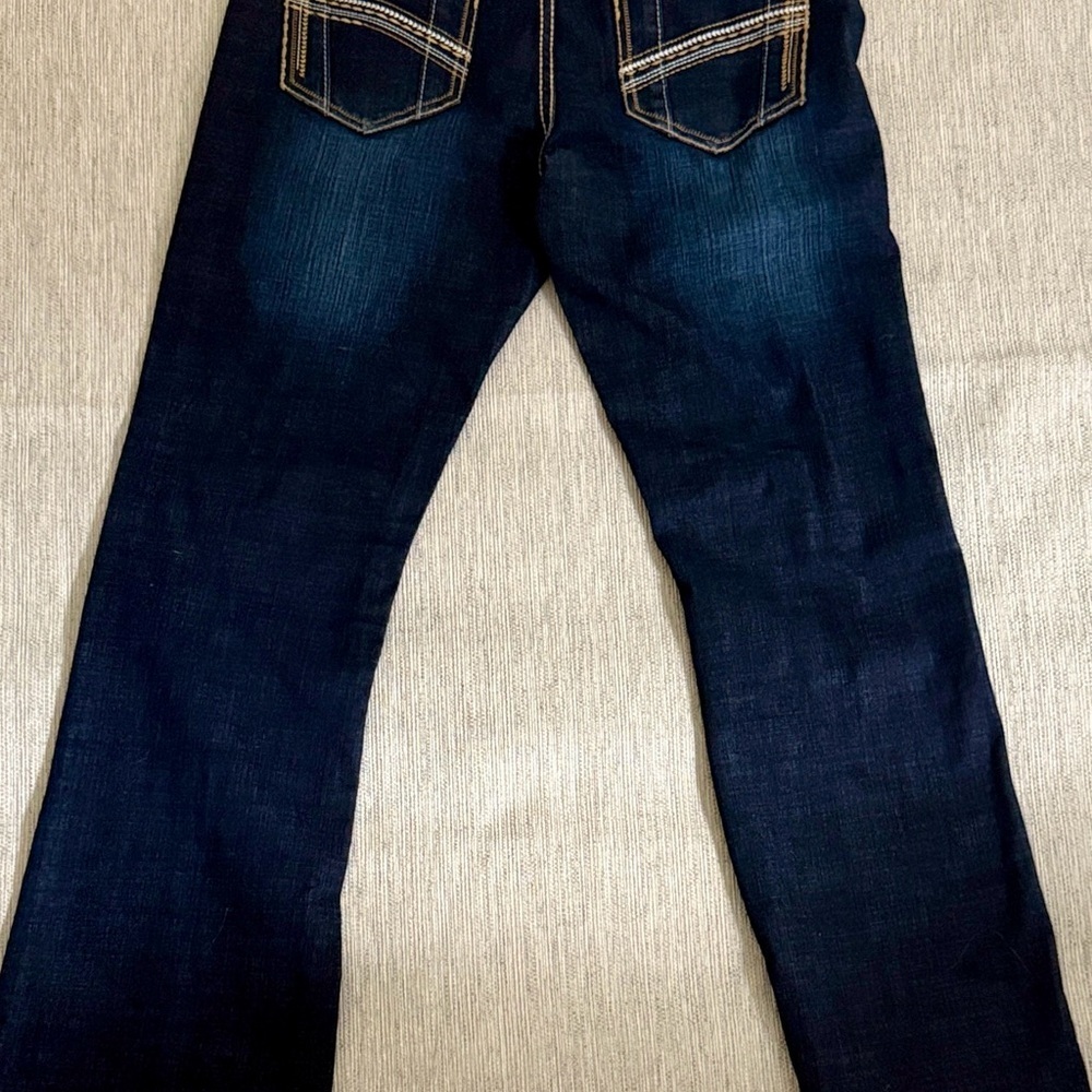 SUP Dark Indigo Women's Boot Cut Jeans SZ 7 - Picture 4 of 11